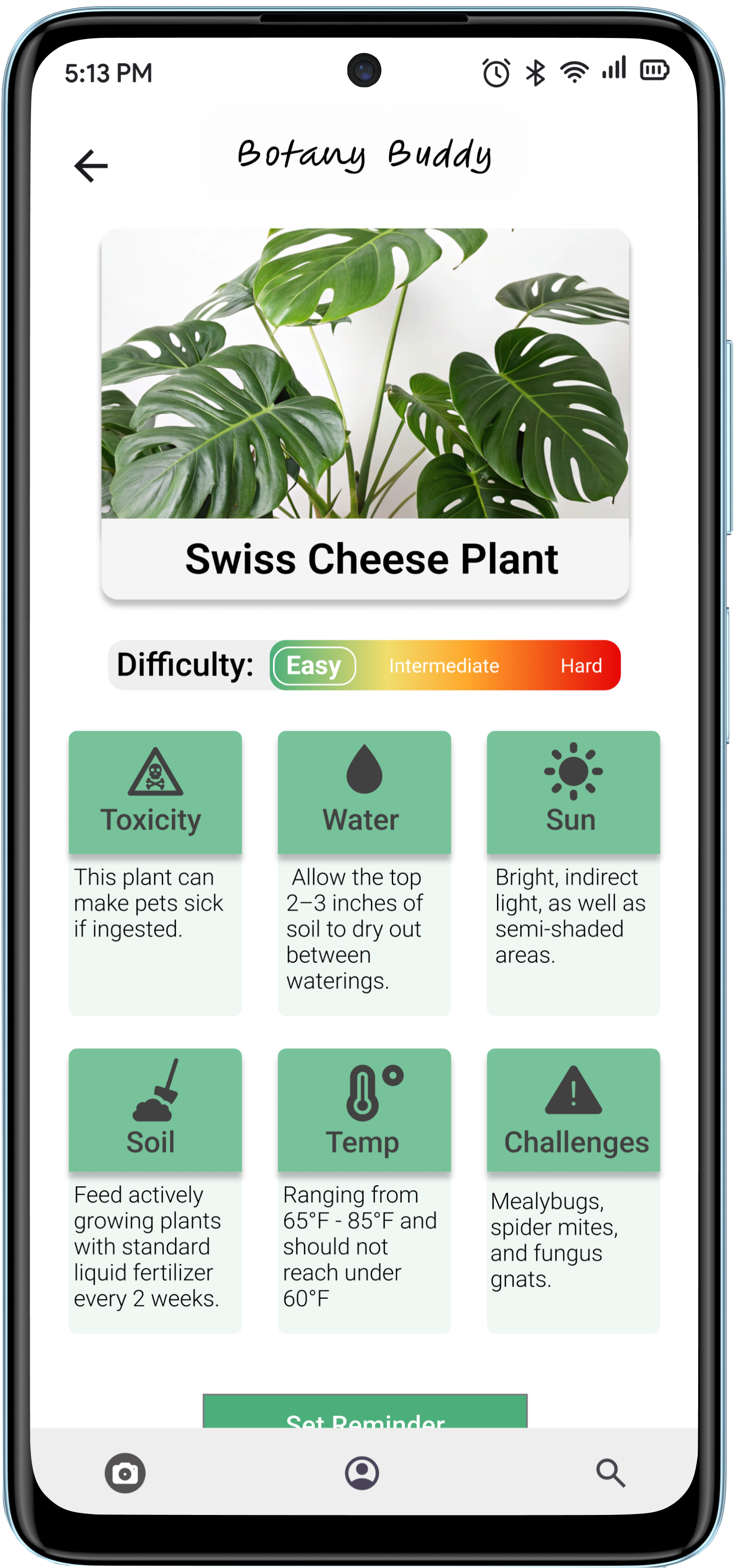 Botany Buddy Android Description