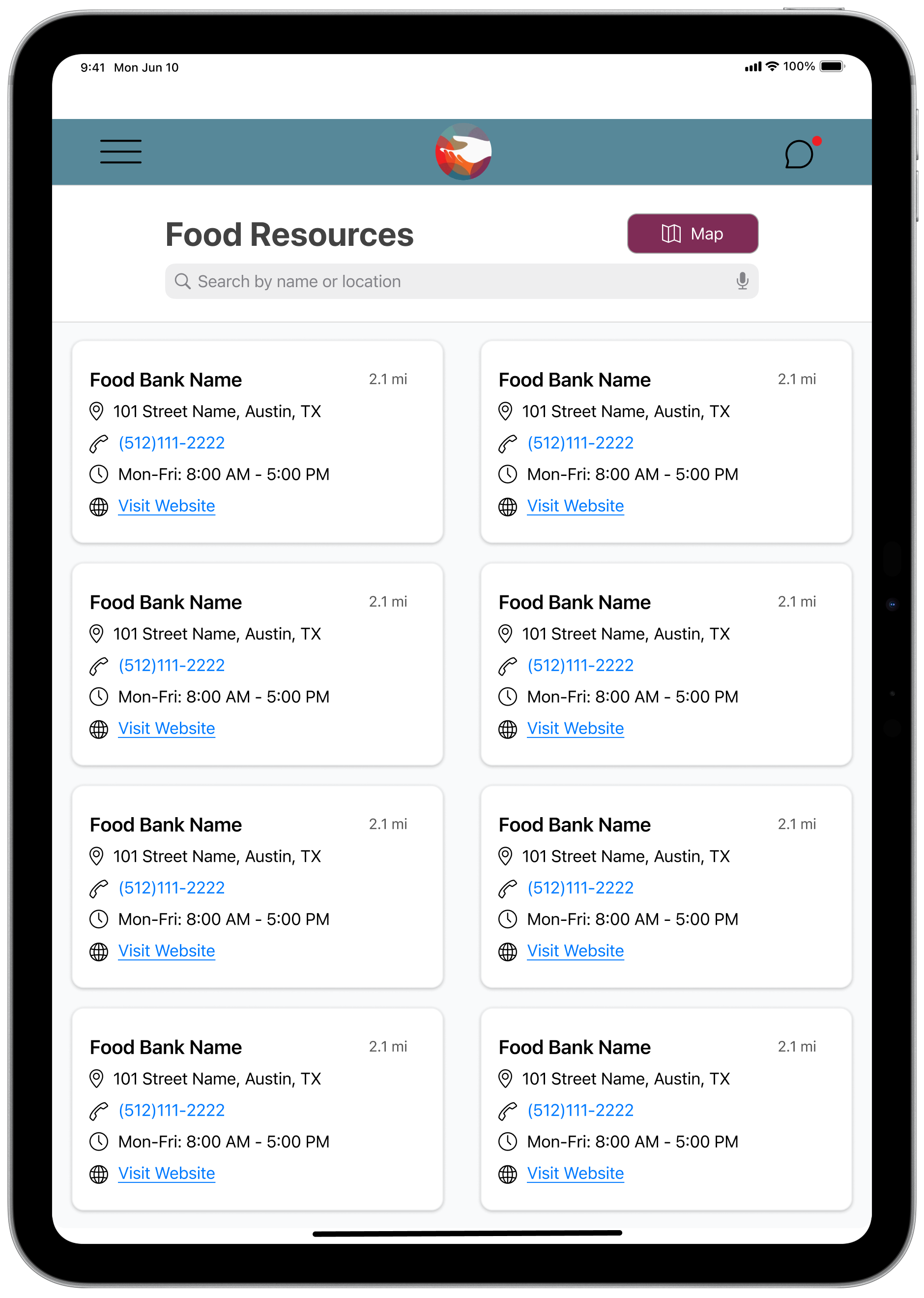 Life Anew Resources iPad