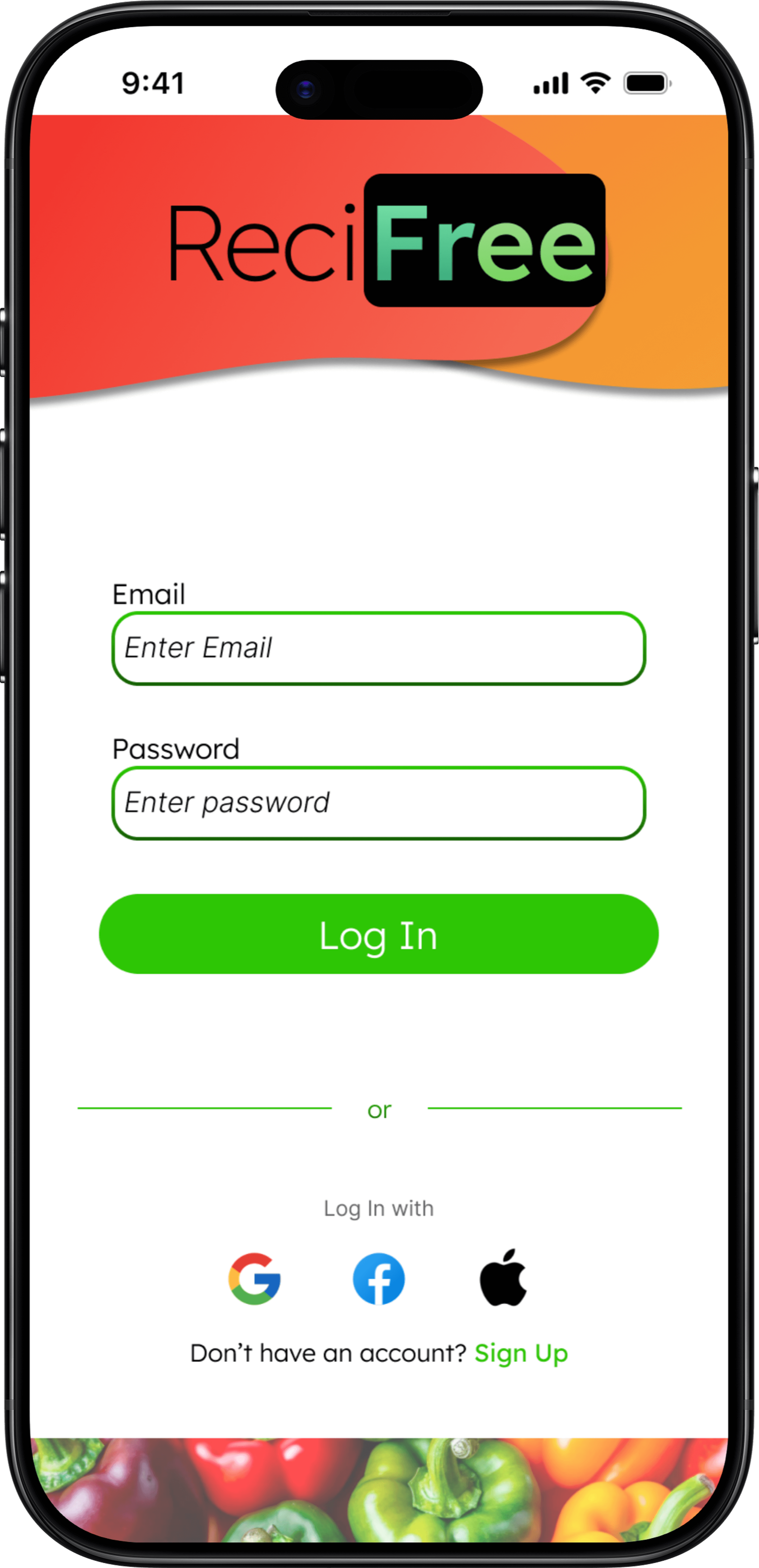 ReciFree Login