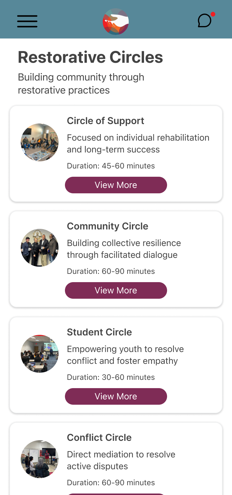 Circle Modalities